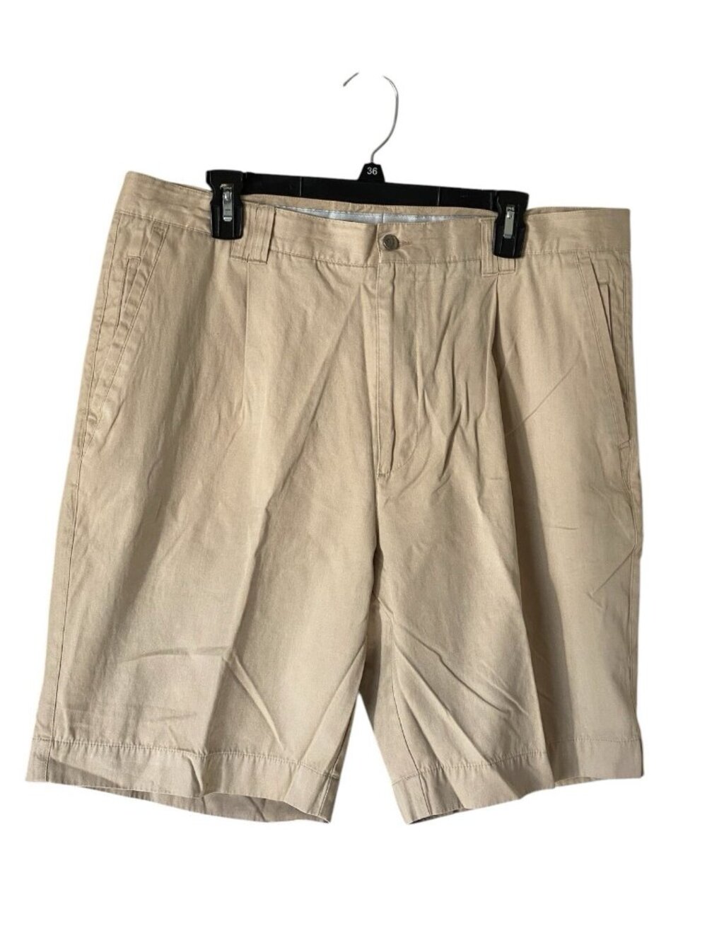 Callaway X Series Golf Shorts Men 38 Tan Pleated Front Performance Casual
